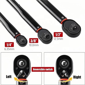 Llave Dinamométrica de 1/2'' con Cabezal de Trinquete Reversible y Doble Escala, 10~150 Ft-Lb/13.6~203.5 Nm, 1/4'', 3/8'', 5-25 Nm, 19-110 Nm, 28-210 Nm - Product Image 3