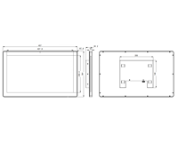 Smart Home Android Secure Tablet Pantalla táctil Video intercomunicador PoE Varios tamaños 8 \ "10,1 \" 13,3 \ "15,6 \" 18,5 \ "21,5 \" WiFi