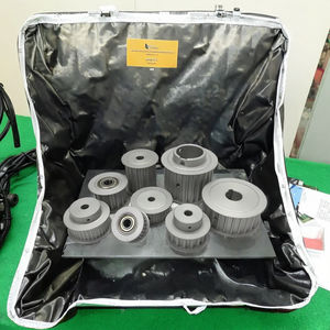 Poulie de distribution en acier inoxydable OEM ZD, courroie de distribution HTD 3M 5M 14M T10 AT5 AT10 S2M S3M S5M, vente chaude - Product Image 3