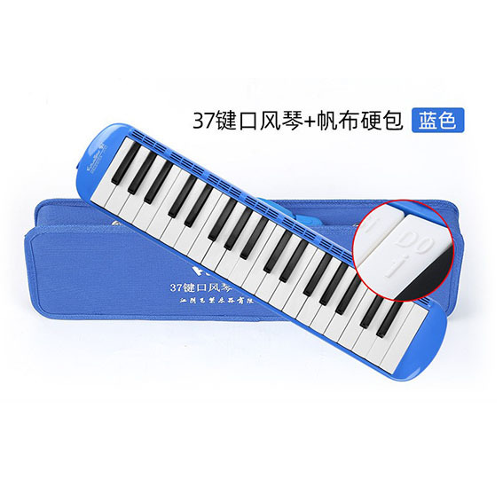 ฟิวเจอร์สตาร์ คีย์บอร์ด 37 คีย์ รุ่นฮาร์ดแพ็ค สีฟ้า