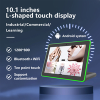 Tablet PC Sistem POS Android OEM 10.1 inci Layar Sentuh Rockchip Quad Core dengan POE, NFC, Wi-Fi, RJ45, 4G, 3G, GSM, dan Kios Umpan Balik Pelanggan