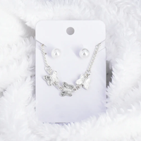 Présentoir de cartes à bijoux de haute qualité, cartes cadeaux personnalisées imprimées, supports de cartes en PVC écologique pour colliers/boucles d'oreilles