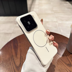 Coque magnétique en cuir pour <span class=keywords><strong>smartphone</strong></span> mobile pour <span class=keywords><strong>xiaomi</strong></span> 15 15 Pro Wireless Charging - Product Image 4