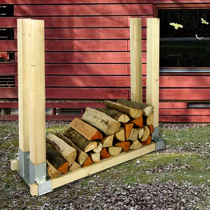 Soporte para Leños de Acero de Alta Calidad para Interiores y Exteriores, Accesorios para Chimenea, Estante para Leños - Product Image 2