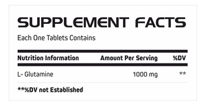 Comprimés de glutamine de bonne qualité avec étiquette personnalisée de complément alimentaire à vendre - Product Image 2