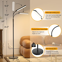 Pour Amazon Bestseller Source de lampadaire de chambre minimaliste américaine pour l'éclairage de chambre à coucher de canapé