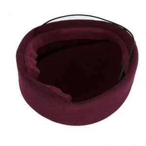 Chapeaux Fedora en feutre pour femmes, pour l'hôtellerie, l'hôtesse de l'air, l'aviation et la performance, vente en gros - Product Image 3