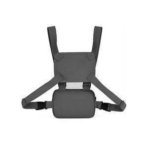 Sac de poitrine unisexe Oxford imperméable avec logo personnalisé, fermeture géométrique à boucle, tendance pour la course à pied, le sport, à porter en bandoulière ou en travers du corps - Product Image 4