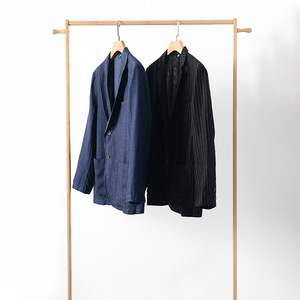 <span class=keywords><strong>Blazer</strong></span> <span class=keywords><strong>in</strong></span> <span class=keywords><strong>Lino</strong></span> 100% di Alta Qualità per <span class=keywords><strong>Uomo</strong></span> e Ragazzo, Monopetto, Stile Business di Lusso Leggero, Primavera-Estate - Product Image 5