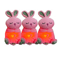 Jouet en peluche loutre qui ronfle l'ours respirant
