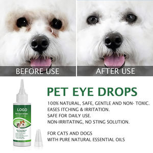 Gouttes oculaires <span class=keywords><strong>pour</strong></span> chiens et chats en marque privée, solution 100% naturelle non irritante <span class=keywords><strong>pour</strong></span> soulager <span class=keywords><strong>les</strong></span> infections oculaires, <span class=keywords><strong>les</strong></span> rougeurs, <span class=keywords><strong>les</strong></span> allergies et <span class=keywords><strong>les</strong></span> démangeaisons - Product Image 2