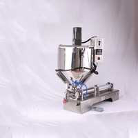 Machine de fabrication de beurre corporel et de remplissage de sauce au beurre d'arachide Remplisseuse de sauce piquante au chocolat
