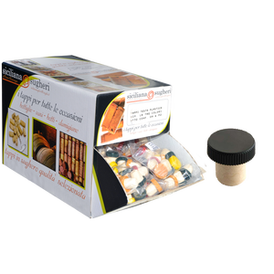 Paquete de 100 piezas Tapón de corcho de seta de 19x30mm para aplicaciones de herramientas de torneado - Product Image 1