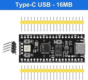Aismartlink บอร์ด RP2040 Core <span class=keywords><strong>USB</strong></span>-C Type-C สำหรับบอร์ดหลักราสเบอร์รี่16MB สำหรับราสเบอร์รี่ <span class=keywords><strong>Pi</strong></span> Pico micropthon - Product Image 2