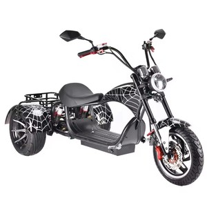Triciclo Scooter Personal de Alta Calidad, 2000W, 60V, 20Ah, Tipo Carrocería Abierta, Bajo Precio, Transporte Personal - Product Image 3