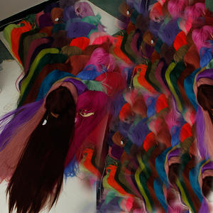 Peluca de Cosplay Larga y Lisa de 100 cm (40 Pulgadas) de Colores Variados, Ideal para Fiestas, Gran Venta - Product Image 6