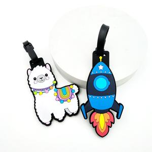 Étiquette <span class=keywords><strong>de</strong></span> bagage <span class=keywords><strong>de</strong></span> voyage en PVC souple lettre personnalisée voiturier embarquement étiquettes <span class=keywords><strong>de</strong></span> bagage en PVC - Product Image 4