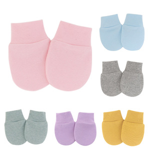 Mitaines anti-griffures en coton élastique pour nouveau-nés, bébés et tout-petits (0-6 mois) – Essentiels anti-griffures pour garçons et filles - Product Image 2