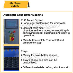 Nouvelle machine automatique à haute productivité pour la fabrication de gâteaux pour les usines alimentaires avec une tension de 220V/380V - Product Image 4