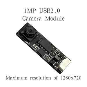 โมดูลกล้อง USB LLGCAM Mini 1MP 720P ระบบควบคุมการเข้าออกประตูด้วยการจดจำใบหน้า เลนส์ไร้ความบิดเบือน โปรโตคอล UVC - Product Image 1