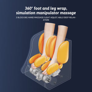 Masajeador Eléctrico de Pies Shiatsu ZL Z624R con Purificación de Aire por Iones Negativos, Vibración, Compresión de Aire, Calefacción y Rodillos, 9.6 kg - Product Image 3