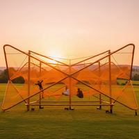 Équipement d'escalade sur corde en forme de pyramide pour enfants, parc d'aventure, parc de trampolines extérieur, parc de loisirs, certifié CE, matériau en nylon