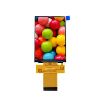 Écran IPS de 3.5 pouces, résolution 320x480, interface MCU de 250 luminosité ILI9488, modules LCD TFT de 3.5 pouces avec écran tactile
