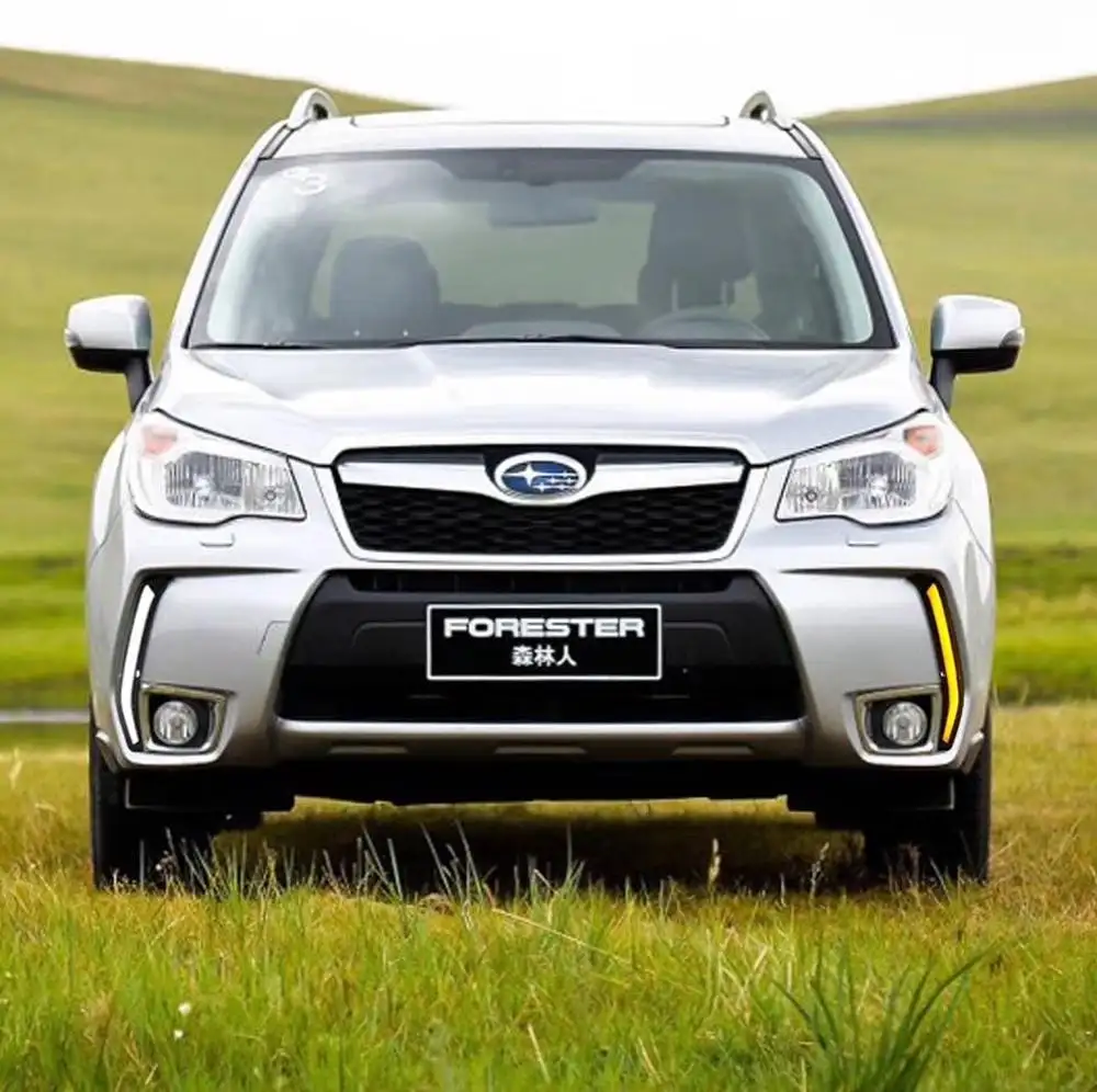 ไฟหน้ารถสำหรับ SUBARU Forester,ไฟวิ่งตอนกลางวัน Led Drl ดีไซน์ใหม่