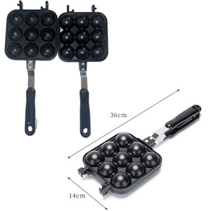 Fabricante <span class=keywords><strong>de</strong></span> Takoyaki sin revestimiento antiadherente con placa <span class=keywords><strong>de</strong></span> parrilla <span class=keywords><strong>de</strong></span> aluminio <span class=keywords><strong>molde</strong></span> multiusos para huevos <span class=keywords><strong>de</strong></span> codorniz y bolas <span class=keywords><strong>de</strong></span> pescado - Product Image 3