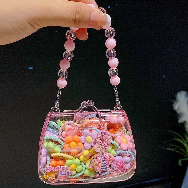 2 petites fleurs-20 tiges-boîte de transport