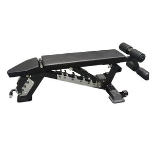 MAXSONG prix d'usine banc de musculation <span class=keywords><strong>plat</strong></span> pour entraînement de gymnastique haltère inclinaison décroissance banc réglable - Product Image 3