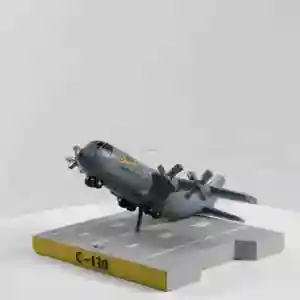 OEM personalizado avión modelo C-130 escritorio modelo de avión aviones para la Fuerza Aérea
