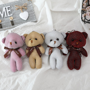Peluches, petits animaux en peluche, figurines en peluche, ours en peluche, porte-clés en peluche, vente en gros d'ours en peluche, porte-clés en peluche - Product Image 4