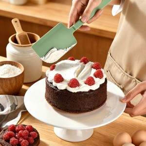Silicone Spatula Set 6 Pieces Food Grade Oven <b>Safe</b> Baking Kitchen <b>Tool</b> - Product Image 3
