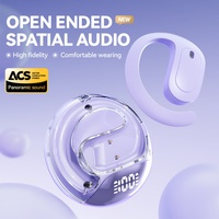 Nouveauté en promotion : M112 pour casque Bluetooth, Traduction intelligente IA, Petit modèle transparent, Écouteurs OWS à fixation auriculaire, Double bande auriculaire, LED JL