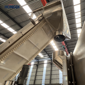 HONGDI Automatic Stainless Steel Drum Mixer for <b>Baking</b> Oatmeal Mixing and Drying Food Processing - Product Image 6