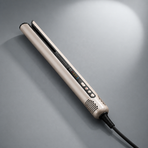Secador de Pelo 2 en 1 de Calidad Profesional, Herramienta de Peinado con Flujo de Aire Potente, <span class=keywords><strong>Plancha</strong></span> de Pelo Eléctrica con Secador - Product Image 1