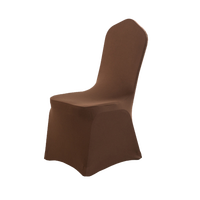 Housse de chaise fantaisie à volants pour décoration de mariage