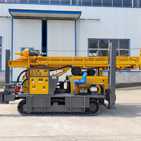 Nouvelle plateforme de forage de puits d'eau de 200 m, entièrement hydraulique, à moteur diesel, avec pompe à boîte de vitesses PLC et roulement – Moteur portable à économie d'énergie