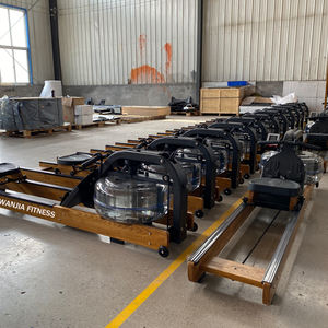 Équipement commercial de forme physique de gymnase de vente directe d'usine <span class=keywords><strong>Cardio</strong></span> <span class=keywords><strong>Training</strong></span> <span class=keywords><strong>Rameur</strong></span> d'eau en bois pour la musculation - Product Image 4