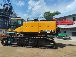 SCE1000A-EV 100t Pure <strong>Electric</strong> Lattice Boom Crawler <strong>Crane</strong> with Engine &amp; Gearbox 64m Lifting Height 16m - Product Image 3
