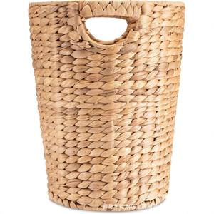 Panier de rangement en osier/tresse tressé à la main de style japonais personnalisé pour la décoration de la maison et la verdure des plantes - Product Image 2