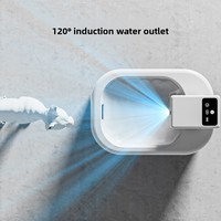 Détecteur de mouvement sans fil, design solide et portable, étanche, moderne, luxueux, alimenté par batterie, sans fil, automatique, silencieux