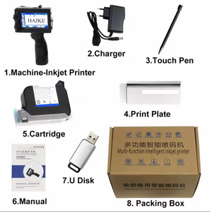 Printer Inkjet genggam Manual inovatif untuk kode QR & Tanggal label kompatibel dengan berbagai bahan termasuk kepala cetak Flex - Product Image 6