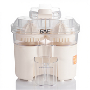 Exprimidor de cítricos eléctrico RAF 60W Extractor de jugo de naranja recargable por USB de 300ML con cortador incorporado y diseño de fácil limpieza - Product Image 2
