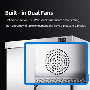 220V chauffage rapide électrique 11 couches isolé en acier inoxydable chauffe-plats chariot équipement de cuisine pour restaurants et hôtels - Product Image 5