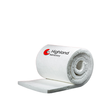 Couverture 1260 Fire Ceram personnalisable 7200X610X25mm Couverture en fibre céramique pour l'isolation du four
