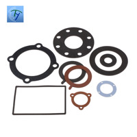 Joint de bague d'étanchéité industriel TY personnalisé à 8 trous en NBR, PTFE, EPDM, résistant aux hautes températures, étanche, pour tuyaux, noir, blanc, transparent