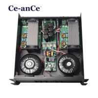 Amplificateur de puissance, amplificateur de puissance de classe D 800W*4, amplificateur audio professionnel pour scène et karaoké, vente en gros directe d'usine