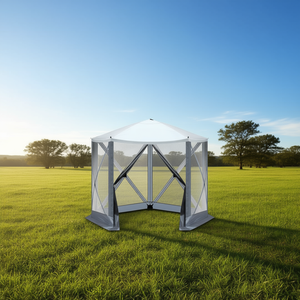 Carpa de Camping Plegable 10X10, Carpa de Malla Portátil de Montaje Rápido, Refugio Exterior para Campistas - Product Image 2